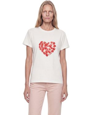 Chloé Printed Cotton T-Shirt - White
