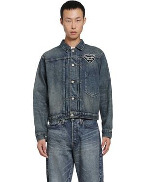Human Made Future Denim Work Jacket - Blue