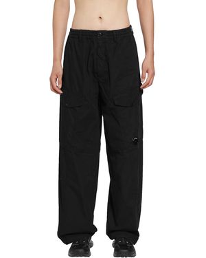 C.P. Company Micro-Reps Cargo Trousers - Black