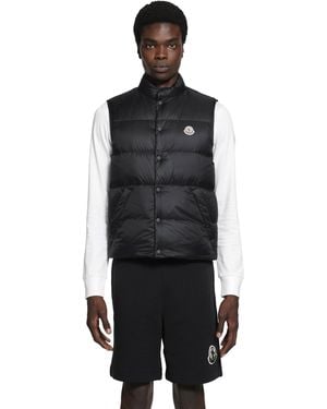 Moncler Tuquerouye Down Gilet - Black
