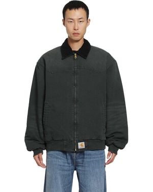 Carhartt Og Santa Fe Jacket - Black