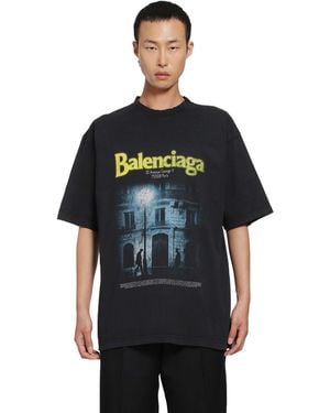 Balenciaga 10 Avenue George V Medium Fit T-Shirt - Black