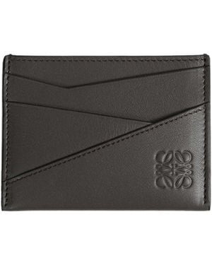Loewe Puzzle Plain Cardholder - Black