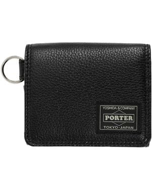 Porter-Yoshida and Co Calm Wallet - Black