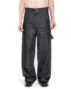 BRYAN JIMENE`Z Straight-Leg Jeans - Grey