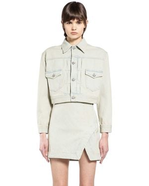 Vivienne Westwood Cropped Marlene Jacket - Natural