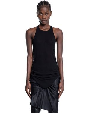 Rick Owens Forever Basic Rib Tank - Black