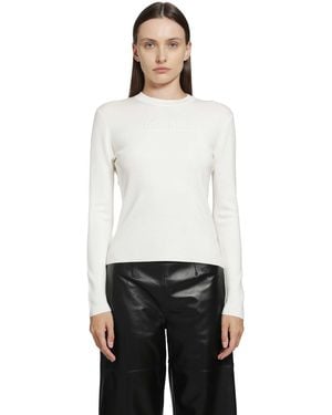 Max Mara Mxmmanto Sweater - White