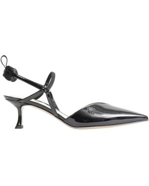 Fendi Very Colibrì Slingback Pumps - Black