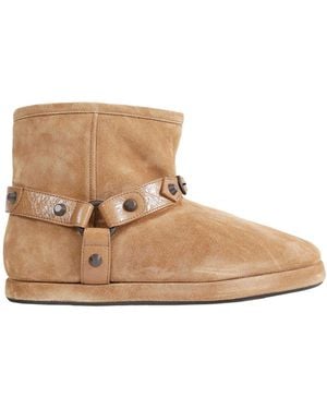 Balenciaga Alaska Soft Boots - Natural