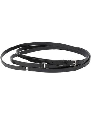 Ann Demeulemeester Kepa Wrap Leather Belt - Black