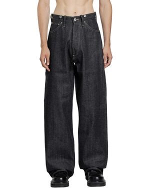 TAIGA TAKAHASHI Lot 704 1920's 5 Pocket Jeans - Grey