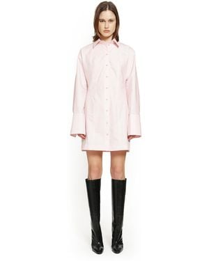 Fendi Cotton Poplin Shirt Dress - White