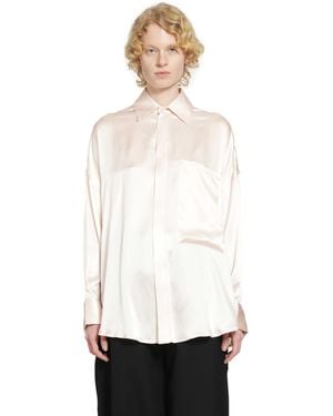 NVL-GARDE Open Back Oversized 1 Pkt Shirt - White