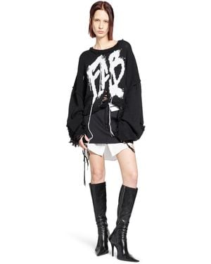 Ssheena Game Mini Skirt - Black