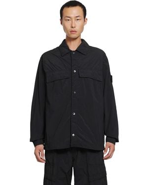 Stone Island 1200044 Overshirt - Black