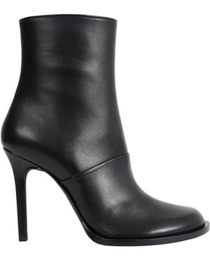 Ann Demeulemeester Mely High Heeled Ankle Boots - Black