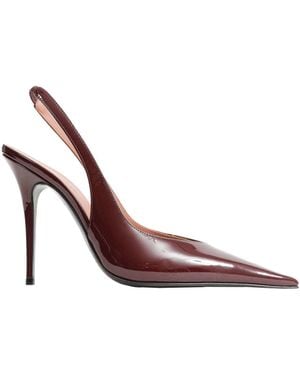 AMINA MUADDI Anok Sling Pumps 105 - Brown