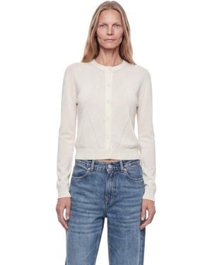 Ann Demeulemeester Bjel Seamless Cardigan - White