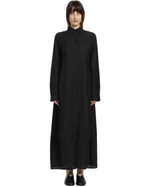 TOTEME Parachute Shirt Dress - Black
