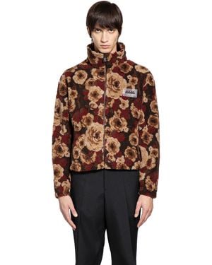 Napapijri Martine Rose T-Emin Fleece Jacket - Brown
