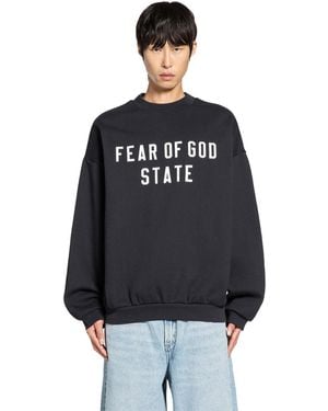 Fear Of God Felpa Girocollo - Black