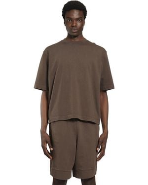Roadless Cotton Jersey T-Shirt - Brown
