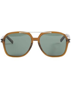 Saint Laurent Aviator Sunglasses - Green