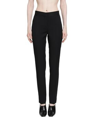 TOTEME Low-Waist Slim Evening Trousers - Black