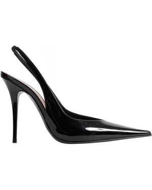 AMINA MUADDI Anok Slingbacks - Black