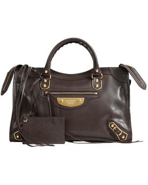 Balenciaga Medium Le City Uptown Bag - Black