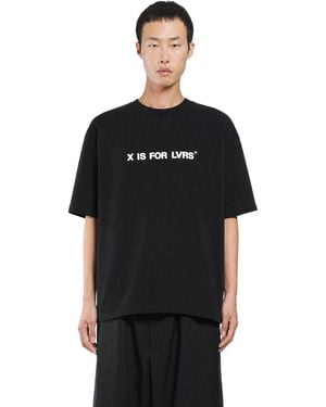 ADRIATIQUE X Antonioli Metal Heart Boxy Tee - Black
