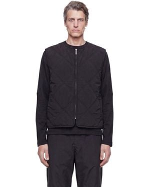 Laminar Quilted Lightweight Nylon Vest - Black