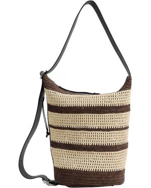 Loewe Loop Bucket Medium Bag - White