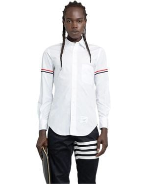 Thom Browne Classic Button-Down Shirt - White