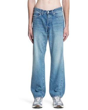 Human Made Straight Future Denim Trousers - Blue