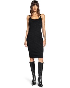 Versace Strappy Dress - Black