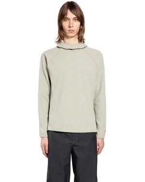 Goldwin Wf Light L/S Hoodie - Grey