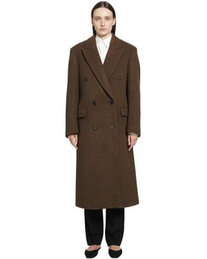 The Row Bamira Coat - Brown