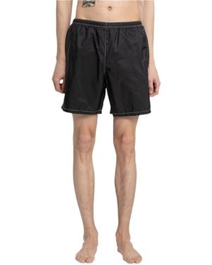Prada Re-Nylon Swim Shorts - Black