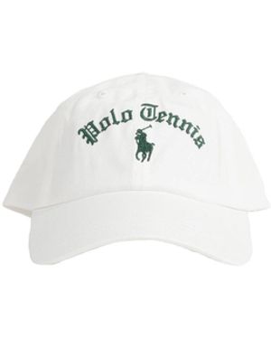 Polo Ralph Lauren Polo Tennis Cap - White