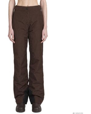 Moncler Gore-Tex Laminate Insulated Ski Trousers - Brown