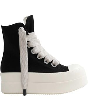 Rick Owens Tower Mega Bumper Sneakers - Black