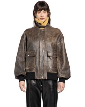 KHAITE Sandor Jacket - Brown