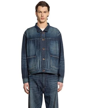 TAIGA TAKAHASHI Lot .714 Denim Jacket - Blue