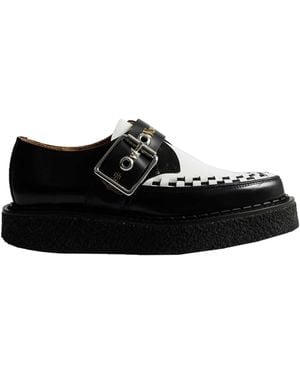 Vivienne Westwood George Cox Point Toe Monk Shoes - Black