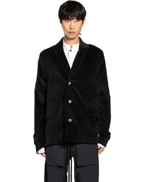 Thom Krom Velvet Blazer - Black