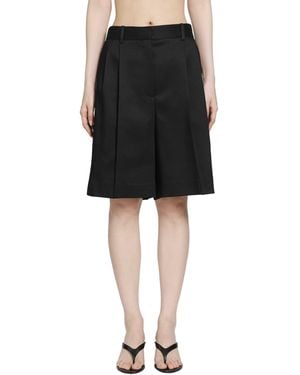 KHAITE Auggie Shorts - Black