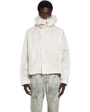 ALEXANDER DIGENOVA Helicopter Parka - White