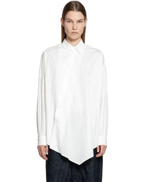 Forme D'expression Oversized Decon Shirt - White
